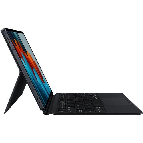 Samsung Keyboard Book Cover Case for Galaxy Tab S7+ (Plus) - Black (EF-DT970BBEGCA) ...