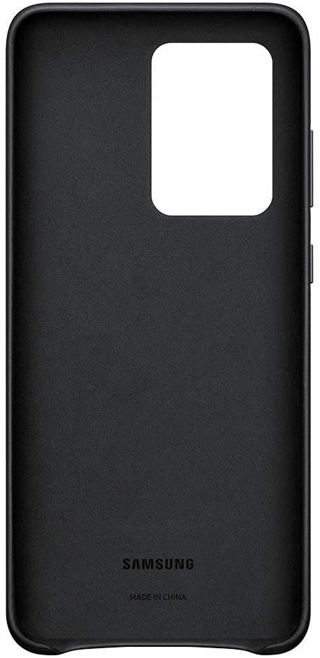 Samsung S20 Black OEM Leather Cover Case (EF-VG980LBEGCA) ...