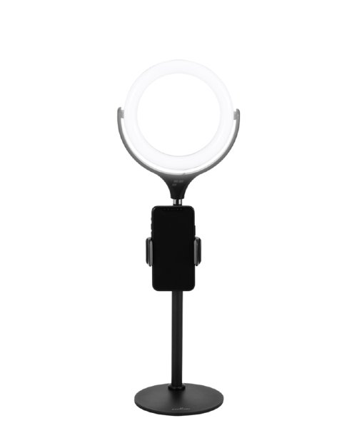 Anda Seat Ergopixel Desktop Tripod Stand with LED Ring Light Black (EP-PC0001) Bilingual