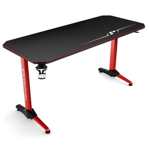 Anda Seat Ergopixel Terra Series Gaming Desk Red (GD-0002) Bilingual (No Power Motor)