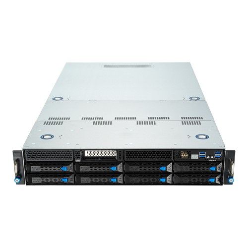 ASUS 2U Rackmount, System on Chip, AMD EPYC 7002 Series, 8 (8 channel per CPU), Maximum up to 2048GB RDIMM, 2x Intel I350-AM2 + 1 x Mgmt LAN, 2200W, 3 Years with ...