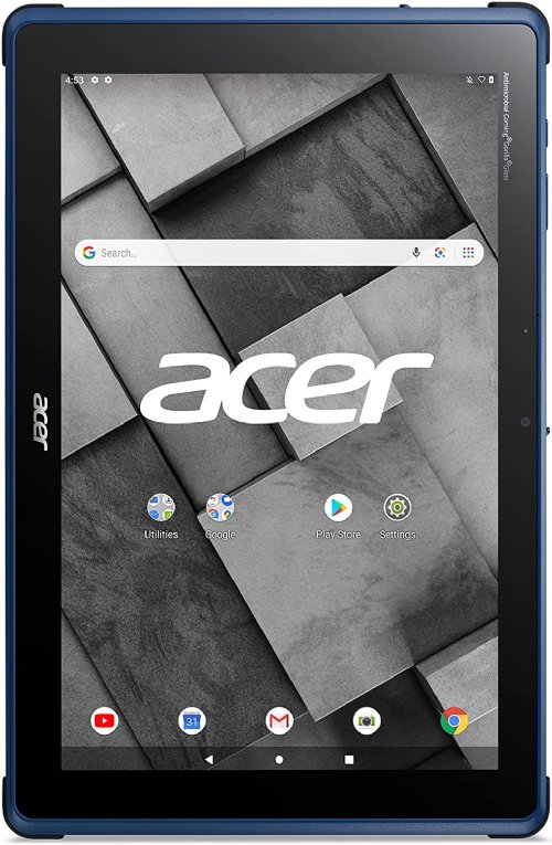 Acer Enduro Rugged 10in FHD (1920 x 1200) Android Tablet, MT8167A Quad-Core ARM Cortex A35 CPU, 2GB DDR3L, 32GB eMMC, Direct-bonding High brightness,  WifiDual band 5G+2.4G...
