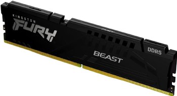 Kingston 8GB 5600MT/S DDR5 CL36 DIMM Fury Beast,  Black EXPO