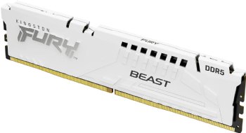 Kingston 16GB 6000MT/S DDR5 CL30 DIMM Fury Beast,  White EXPO