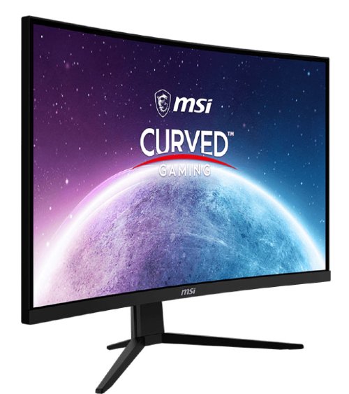 MSI G27C4 27"VA Panel, 1920 X 1080 (FHD), FreeSync Premium, HDR Ready, Non Glare with Narrow Bezel, Metallic Black...