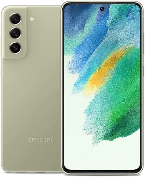 Samsung Galaxy S21 FE 5G Olive 128GB - 6.4" 120 Hz AMOLED Display, 12MP+12MP+8MP Rear Camera, 32MP Selfie Camera, 4K Video, 30X Space Zoom, Super Fast Charging...