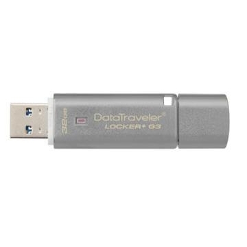Kingston 32GB USB 3.0 DT LOCKER G3 W/AUTOMATIC (DTLPG3/32GB) ...