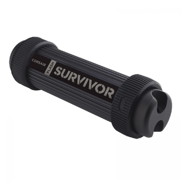 Corsair Flash Survivor Stealth USB 3.0 512GB, Military-Style Design, Plug and Play (CMFSS3B-512GB) ...