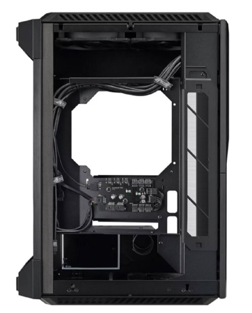 ASUS ROG Z11 Mini-ITX/DTX Mid-Tower PC Gaming Case with Patented 11 degree Tilt Design, Compatible with ATX Power Supply or a 3-Slot Graphics, Tempered-gla...