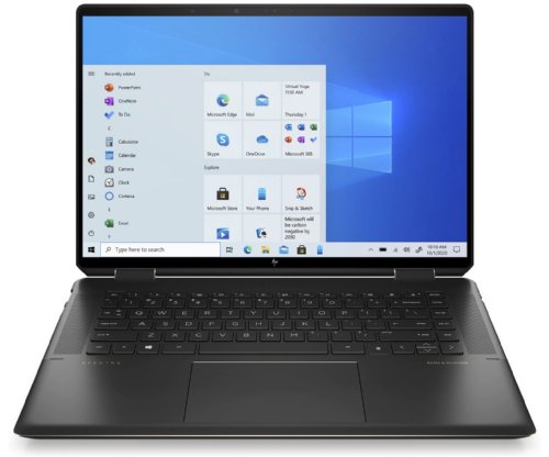 HP Spectre x360 16-f0010ca convertible laptop, Intel® Core i7-11390H (up to 5.0 GHz - Intel Turbo Boost Technology, 4 cores, 8 threads), Intel Iris X Graphics, 16" diagonal 3K+ touch display...