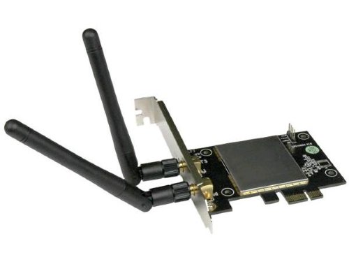 Startech Add advanced 802.11ac Wi-Fi connectivity - PCI Express slot - AC600 Wireless-AC Network Adapter  Dual Band 2.4GHz (150Mbps) and 5GHz (433Mbps) wireless network card....