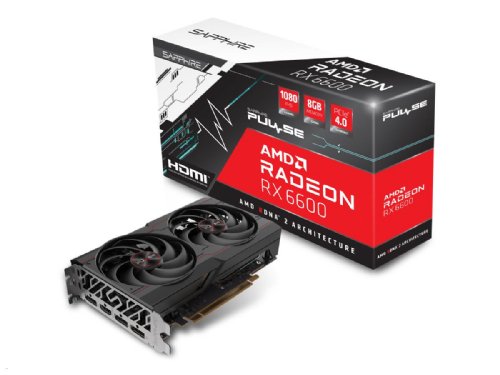 SAPPHIRE PULSE AMD RADEON RX 6600 GAMING 8GB GDDR6 HDMI / TRIPLE DP
