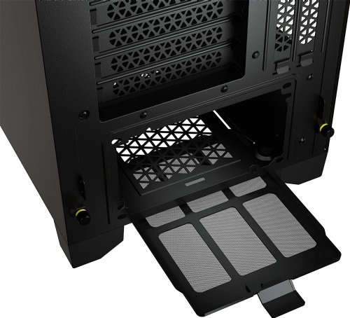 Corsair ICUE 4000X RGB Mid-Tower ATX Case, RapidRoute cable management system makes it simple and fast, Black...(CC-9011204-WW)