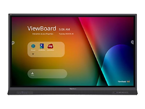 ViewSonic ViewBoard IFP6552 - 65" Diagonal Class (64.5" viewable) LED-backlit LCD display - interactive - with optional slot-in PC capability and touchscreen (multi touch) - 4K UHD (2160p)...