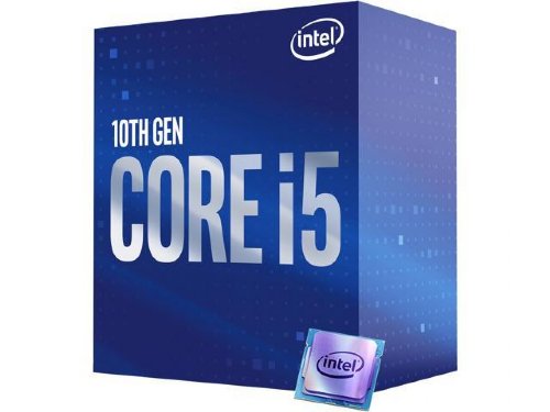 INTEL Comet Lake.Intel Core i5-10500 Desktop Processor 6 Cores up to 4.5 GHz LGA1200 (Comet Lake.Intel 400 Series chipset) 65W 3yr warranty.Intel Graphics  ...