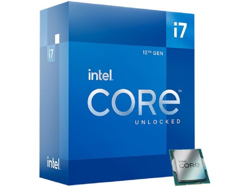 Boxed Intel Core i7-12700K Processor (25M Cache, up to 5.00 GHz) FC-LGA1700C600 Thermal NOT included. Turbo Boost Max 3.0 & PCIe  4.0 support; DDR5 32...