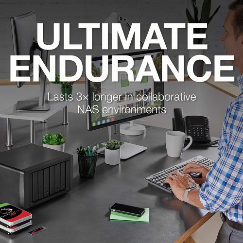 Seagate IronWolf 510 1.92TB NAS SSD Internal Solid State Drive - M.2 PCIe for Multibay RAID System Network Attached Storage, 3 Year Data Recovery (ZP1920NM30011)