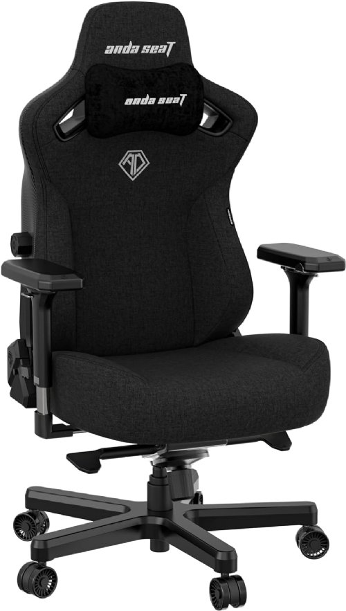 Anda Seat Kaiser 3 XL Gaming Chair, DuraXtra bonded PVC leather provides a really soft and comfortable sitting experience with scratch and stain resistance, Re-Dense Moulded Foam...