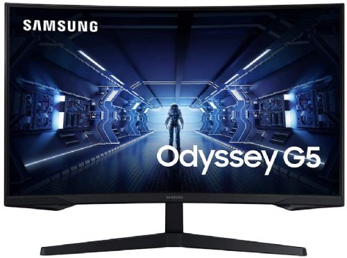Samsung 32" Odyssey G5 Curved Monitor WQHD 1ms 144Hz AMD FreeSync 1000R (LC32G55TQWNXZA) ...