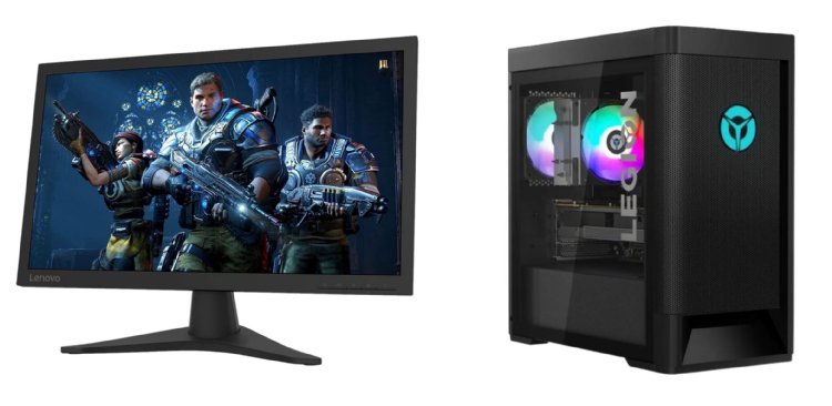 Lenovo Legion T5 26IAB7 Gaming Desktop Computer, Intel Core i5-12400 (6 Core) 2.50 GHz, NVIDIA GeForce RTX 3060 Graphics Card, 16 GB RAM DDR4 SDRAM, 512 GB  M.2 NVMe SSD