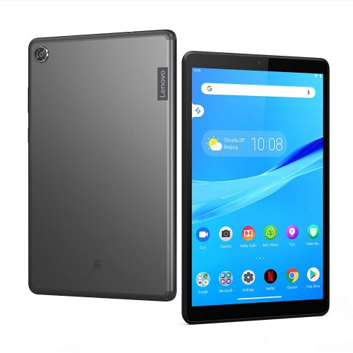 Lenovo Tab M8 Tablet, 8" HD Android Tablet, Quad-Core Processor, 2GHz, 32GB Storage, Full Metal Cover, Long Life, Android 9 Pie, ZA5G0060US, Slate Black ...