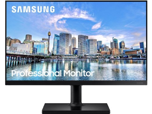 Samsung F24T454 24 Ultra thin Bezel IPS Monitor with HAS 23.8 Wide 16 : 9 IPS FHD 1920 x 1080 3 yrs warranty HDMI Cable, Display Port Cable, USB Cable, E-m ...