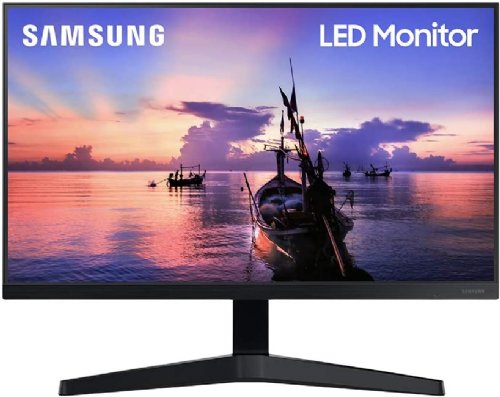 Samsung 27-inch Screen LED-Lit Monitor 5ms 75Hz Eye-Saver Mode with Freesync, Flat Blue/Grey (LF27T350FHNXZA) ...