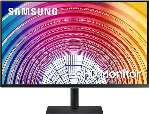 Samsung S60A Series 24 Inch QHD 2540x1440 Computer Monitor, IPS 75 Hz, HDR10, DP, HDMI, Headphone, USB 3.0 Hub, 3-Year Warranty...(LS24A600NWNXGO)