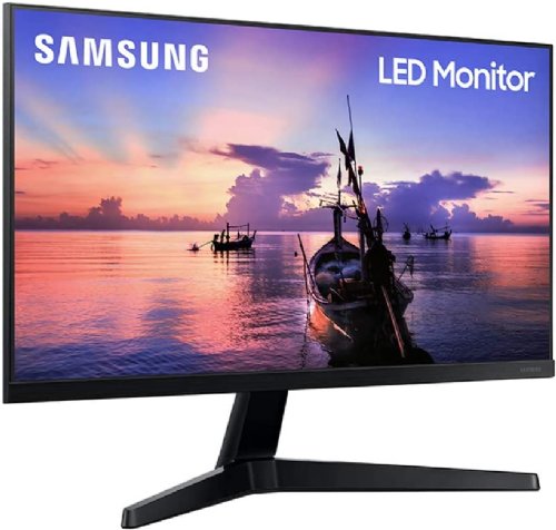 Samsung 24 LED-Lit Monitor, 75Hz Free sync, Dark Blue Grey - (LS24R350FZNXZA)