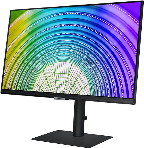 Samsung S60UA Series 27-Inch WQHD (2560x1440) Computer Monitor, 75Hz, IPS Panel, USB-C, HDR10 (1 Billion Colors), Height Adjustable Stand, TUV-Certified Intelligent Eye Care