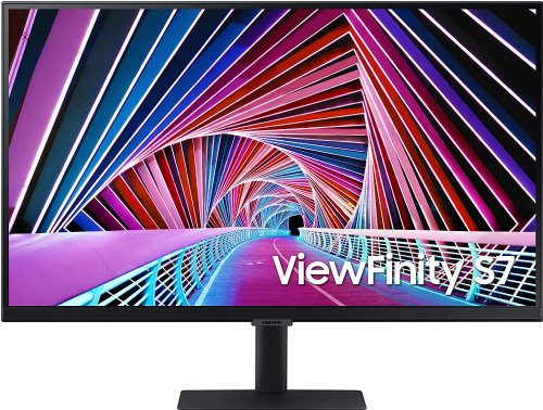 Samsung 27" 4K UHD Monitor, Computer Monitor, Wide Monitor, HDMI Monitor, HDR 10 (1 Billion Colors), 3 Sided Borderless Design, TUV-Certified Intelligent Eye Care, S70A...