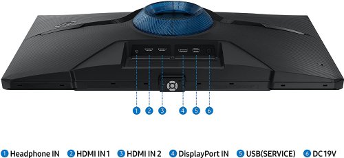 Samsung Odyssey G4 27" 720p HD IPS LED FreeSync Gaming Monitor - Black...(LS27BG402ENXGO)