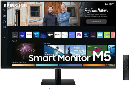 Samsung 27-Inch FHD 1080p Smart Monitor and Streaming TV - Black...(LS27BM500ENXGO)