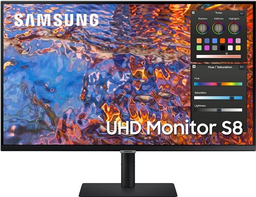 Samsung 32" Ultra Thin  UHD Monitor with DCI-P3 98%, HDR and USB type-C...(LS32B806PXNXGO)