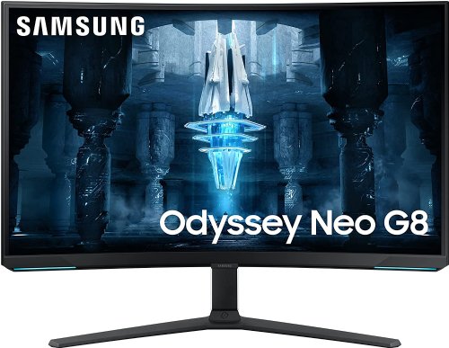 Samsung Odyssey Neo G8 32" 4K UHD 240Hz 1ms Curved FreeSync Gaming Monitor, 16/9,  Black...(LS32BG852NNXGO)