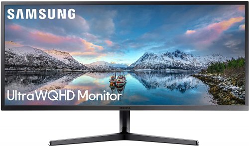 Samsung S34J550WQN 34" 21:9 Ultra-wide Flat Monitor 34.1 Ultra Wide 21 : 9 VA UWQHD 3440 x 1440 1 yr warranty HDMI, DP cable,  Quick Setup Guide included ...