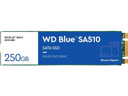Western Digital Blue 250GB SA510 M.2 Internal Solid State Drive SSD...