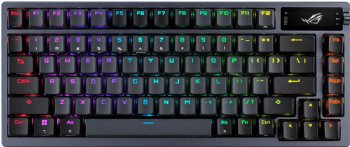 ASUS ROG Azoth 75 Wireless, Custom Gaming Keyboard, OLED Display, Gasket-Mount, Three-Layer Dampening, Hot-Swappable Pre-lubed ROG NX Storm Switches & Keyboard Stabilizers ...