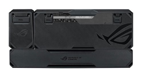 ASUS ROG Claymore II 100% / 80% TKL Wireless RGB Modular Gaming Keyboard, ROG RX Red Switches, PBT Doubleshot Keycaps, Detachable Numpad, Wrist Rest, Media...