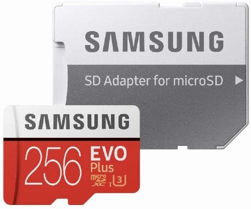 Samsung EVO Plus MicroSD 256GB,10 years (MB-MC256HA/CA) ...