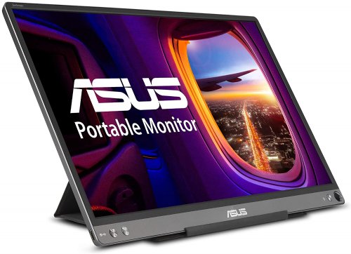 ASUS ZenScreen MB16ACE 15.6in Portable USB Type-C Monitor Full HD (1920 x 1080) IPS  Eye Care with Lite Smart Case External screen for laptop, 3 Year Warran...