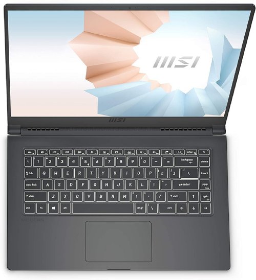 MSI Modern 15 15.6" Ultra Thin and Light Laptop AMD Ryzen 7-7730U Processor, AMD Radeon Graphics, 16GB DDR Memory, 512GB NVME SSD, Windows 11 Home...