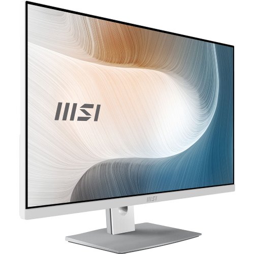 MSI Modern AM271P AIO Desktop, 27IN FHD IPS-Grade LED, Intel Core i7-1165G7, 16GB Memory, 512GB SSD, WiFi 6, BT 5.1, White, Windows 10 Home (11M-055US ...