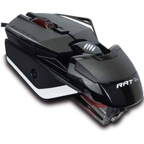 MADCATZ Authemtic R.A.T. 2+ Gaming Mouse - Black (MR02MCAMBL00)