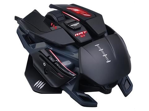 MADCATZ Authemtic R.A.T. Pro S3 Optical Gaming Mouse-Black (MR03DCAMBL00)