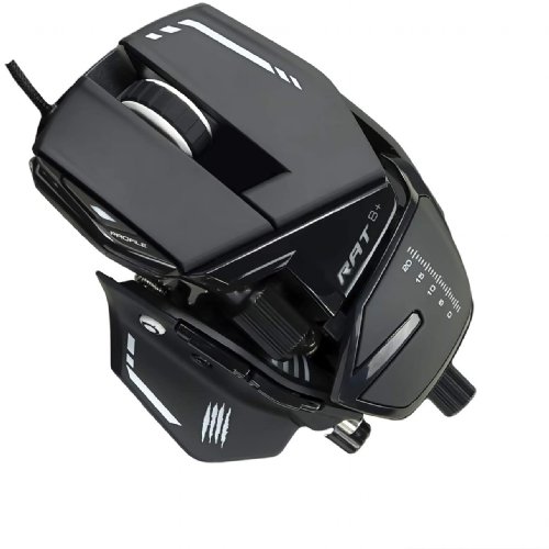 MADCATZ Authemtic R.A.T. 8+ Optical Gaming Mouse-Black (MR05DCAMBL00)