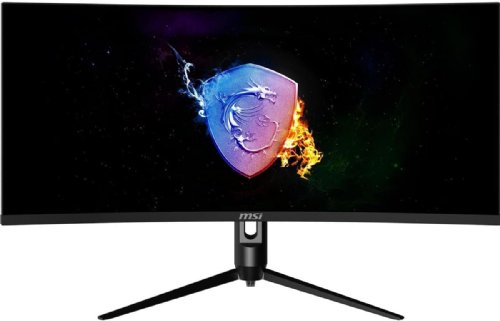 MSI OPTIX MAG 342CQPV  34" Freesync Curved Gaming Monitor, VA Panel 3440 X 1440 (UWQHD) 100Hz, Refresh Rate 1ms, HDR Ready, 2K Resolution ...