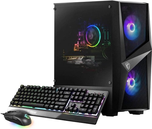 MSI Codex R (Tower) Gaming Desktop, Intel Core i7-12700F, GeForce RTX 3060, 16GB Memory (dual-chl), 500GB SSD, WiFi 6, USB Type-C, VR-Ready, Windows 11 Hom...