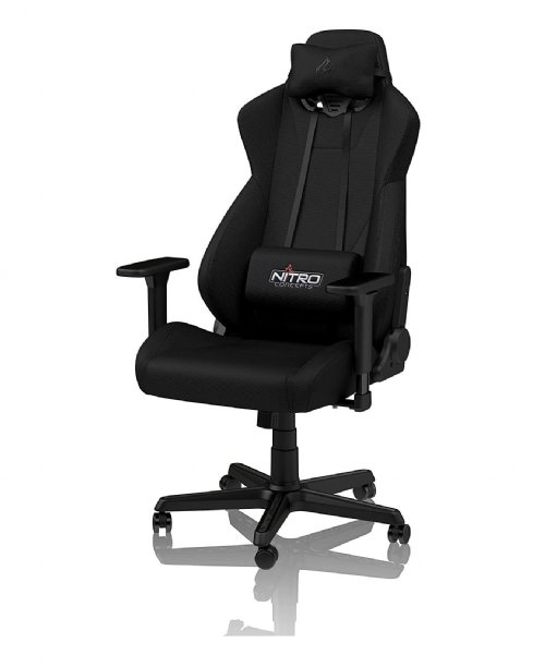 Nitro Concepts S300 Inferno Red Ergonomic Office Gaming Chair (NC-S300-BR) ...