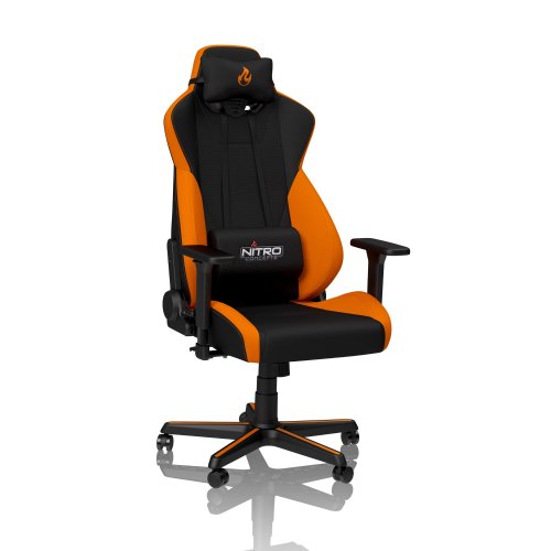 Nitro Concepts S300 Horizon Orange Ergonomic Office Gaming Chair (NC-S300-BO) ...